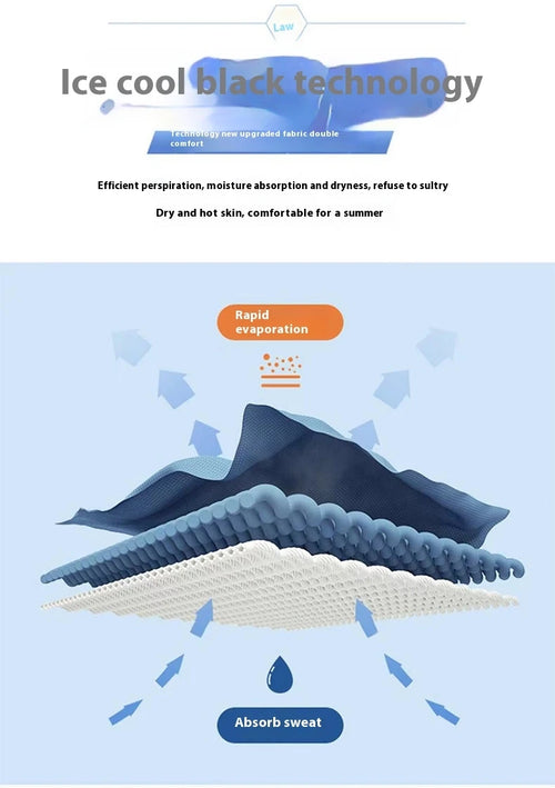 Men’s 3-Piece Ice Silk Sport Set