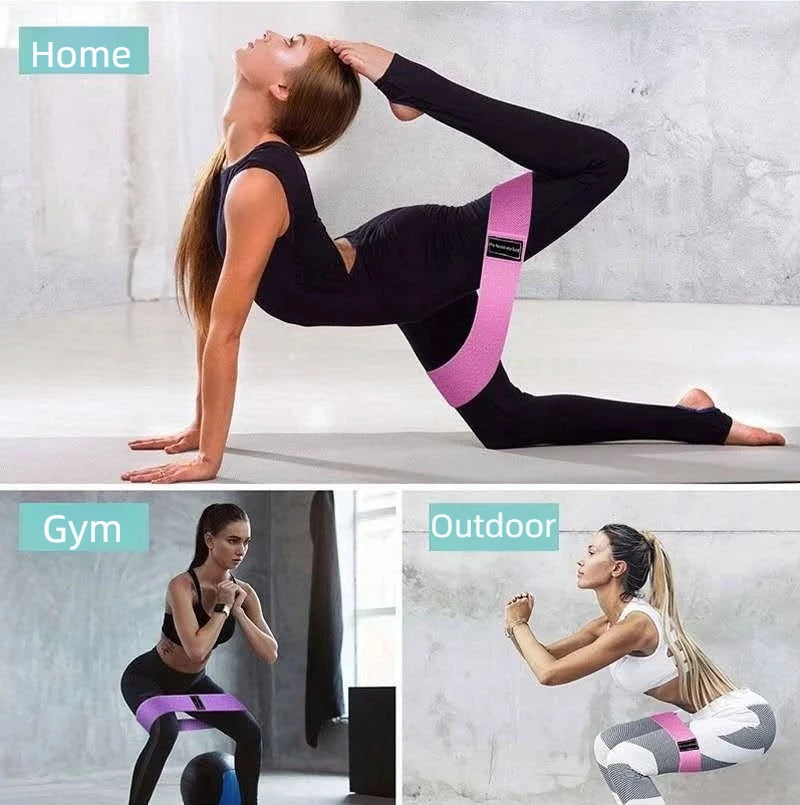 Elastic Squat Resistance Belt – Shape, Strengthen, Stretch