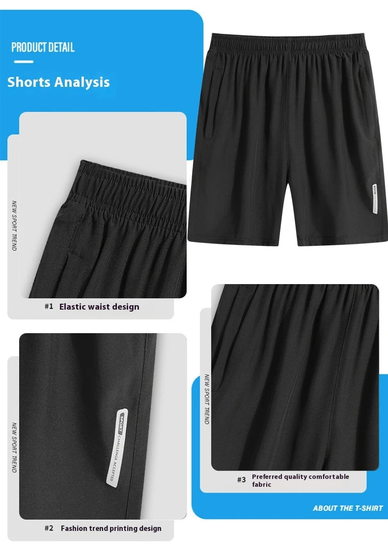 Men’s 3-Piece Ice Silk Sport Set