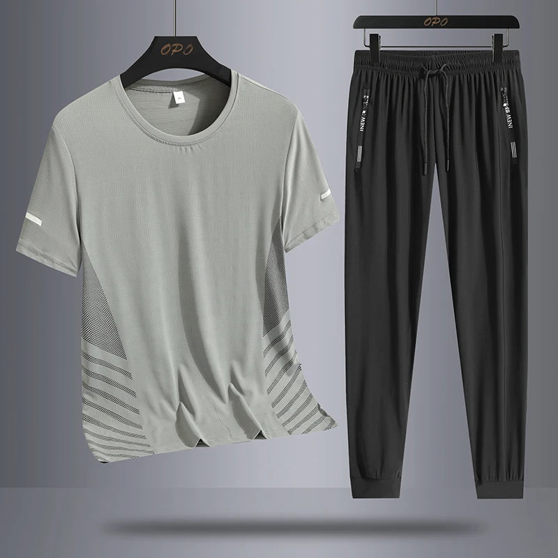 Men’s 3-Piece Ice Silk Sport Set