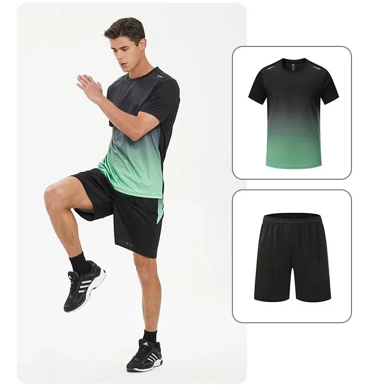Men’s Short Sleeve T-Shirt and Shorts
