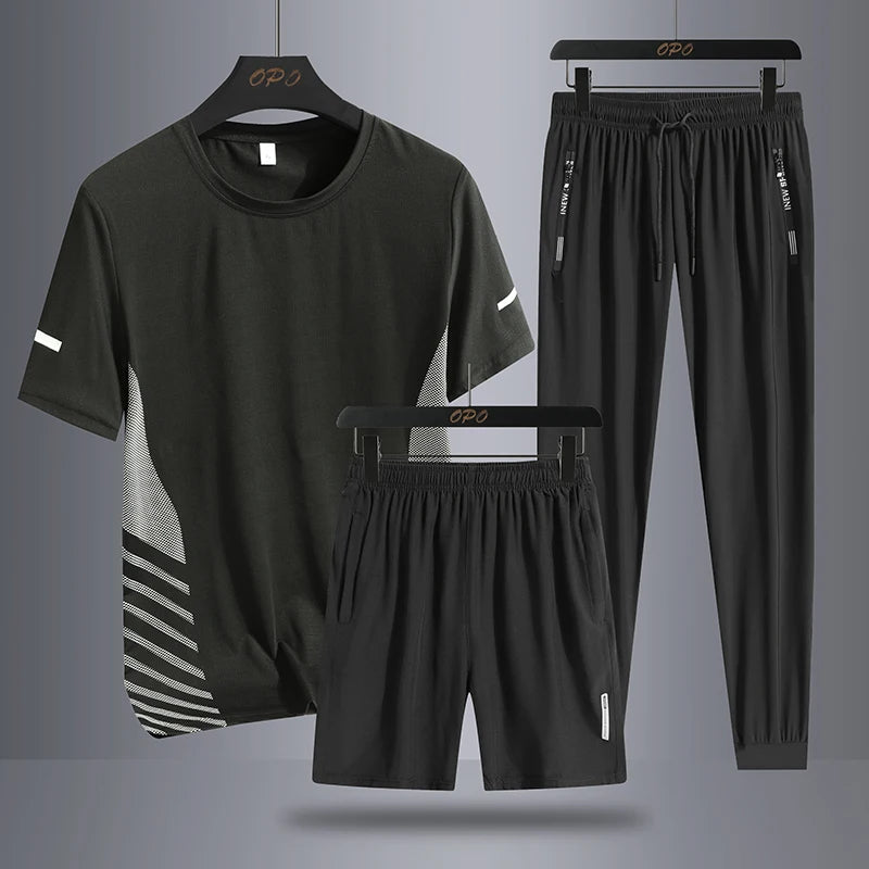 Men’s 3-Piece Ice Silk Sport Set