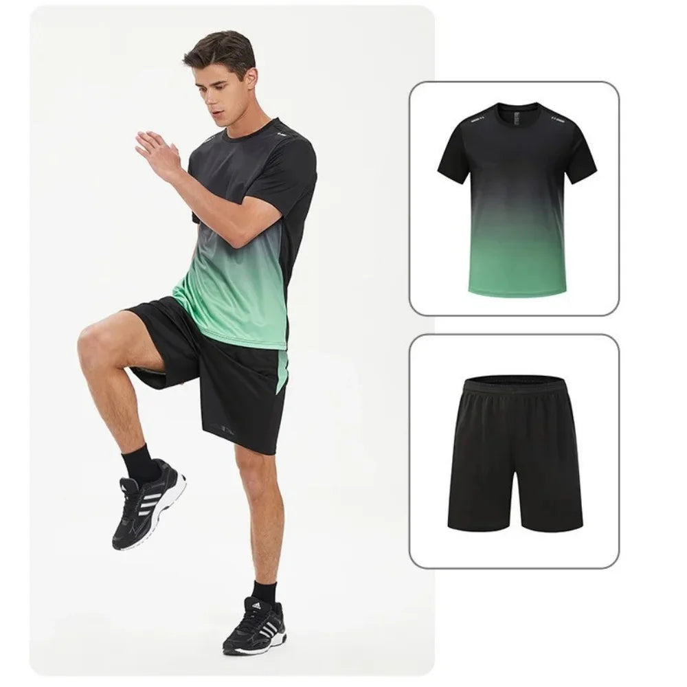 Men’s Short Sleeve T-Shirt and Shorts