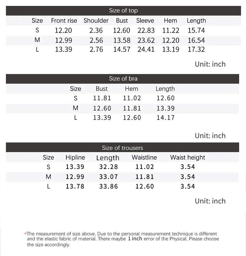 Women’s Seamless Workout Set