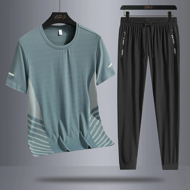 Men’s 3-Piece Ice Silk Sport Set